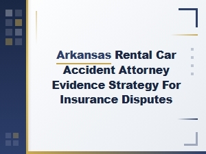 Evidence Strategy for Rental Car Accident Claims